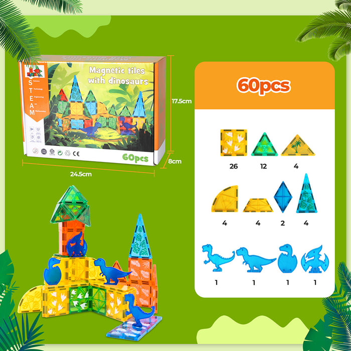 Goslash Picks Kids Magnetic Tiles Blocks