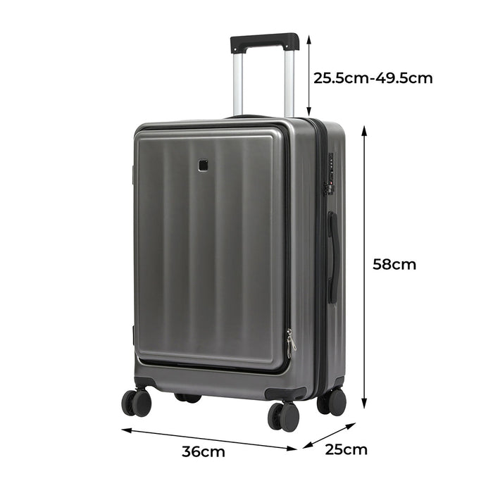 Goslash Picks 20"Luggage Trolley Travel Suitcase