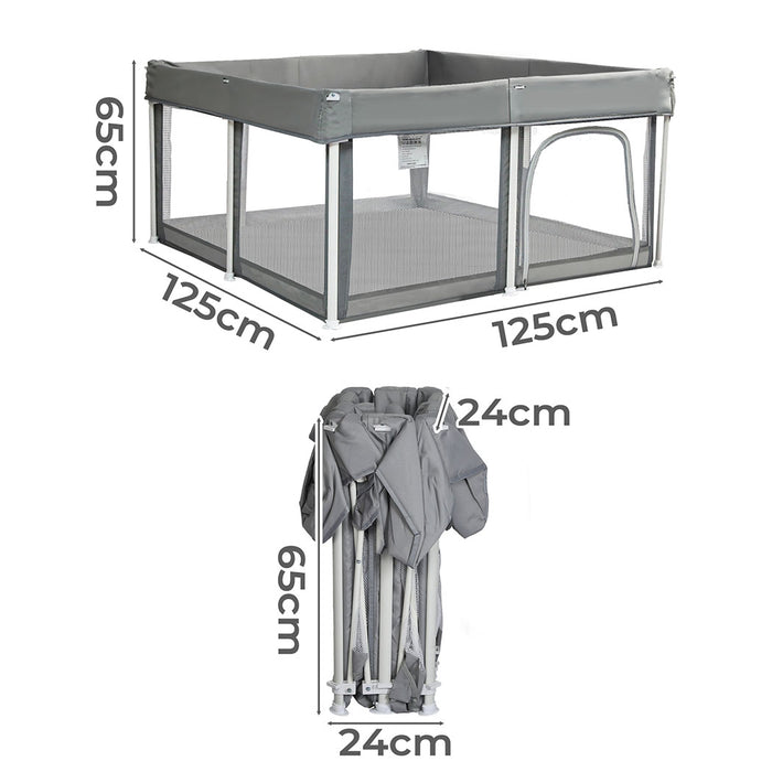 Goslash Picks Kids Playpen Foldable 125X125