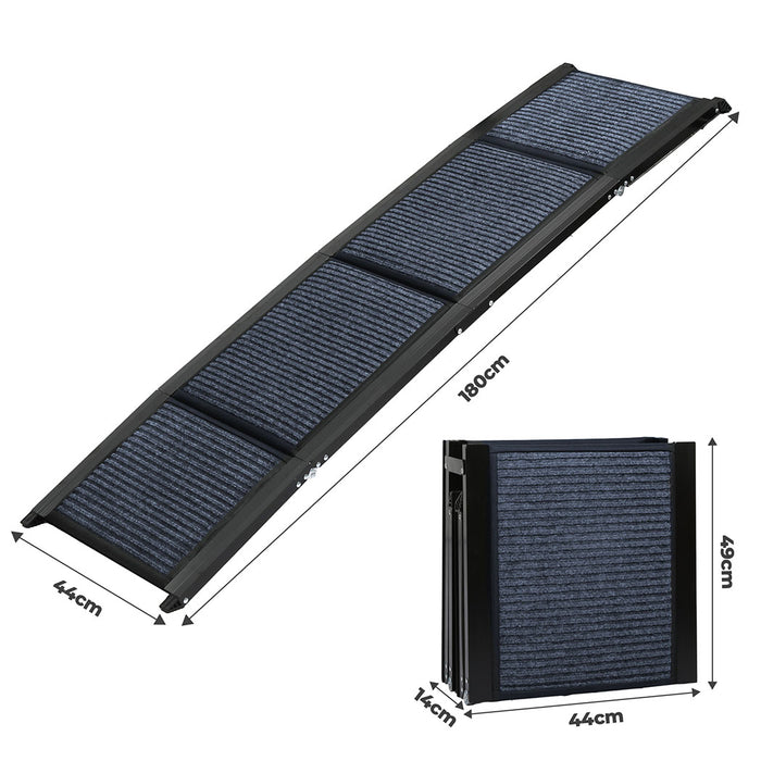 Goslash Picks Dog Ramp - Navy 180Cm X 44Cm