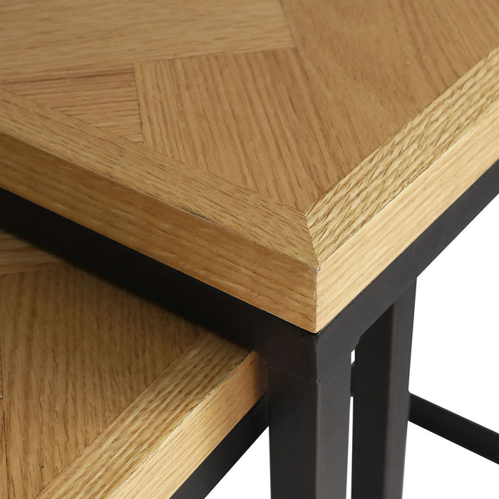 2Pcs Nesting Coffee Tables