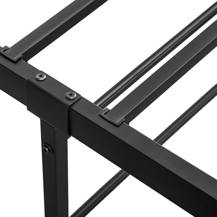 Goslash Picks Single Size Metal Bed Frame Heavy Duty Storage Space