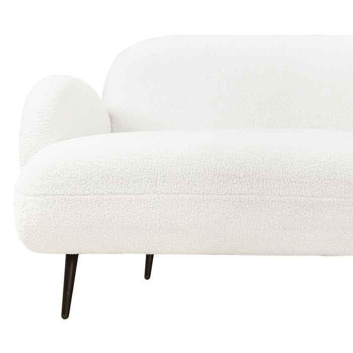 Cloud Sofa 3 Seater Sherpa Fleece White