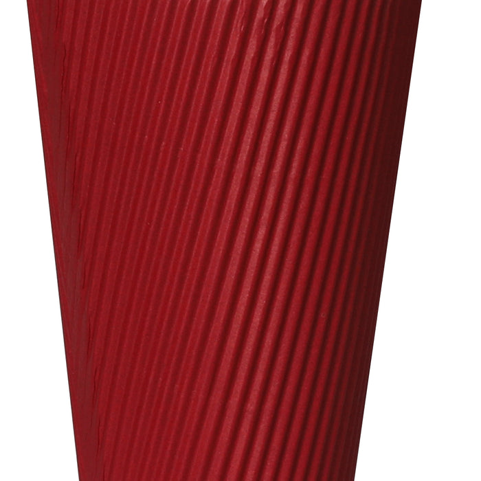 1000 Pcs 16Oz Disposable Takeaway Coffee Red