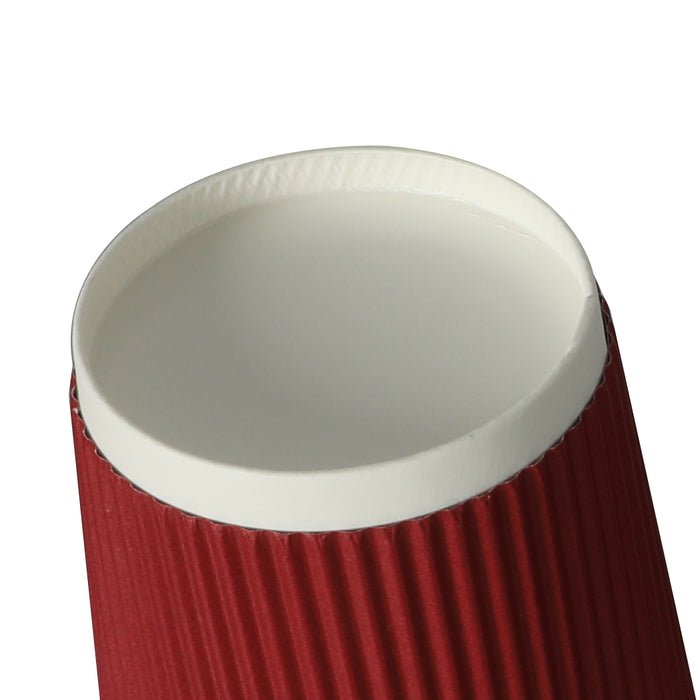 1000 Pcs 16Oz Disposable Takeaway Coffee Red