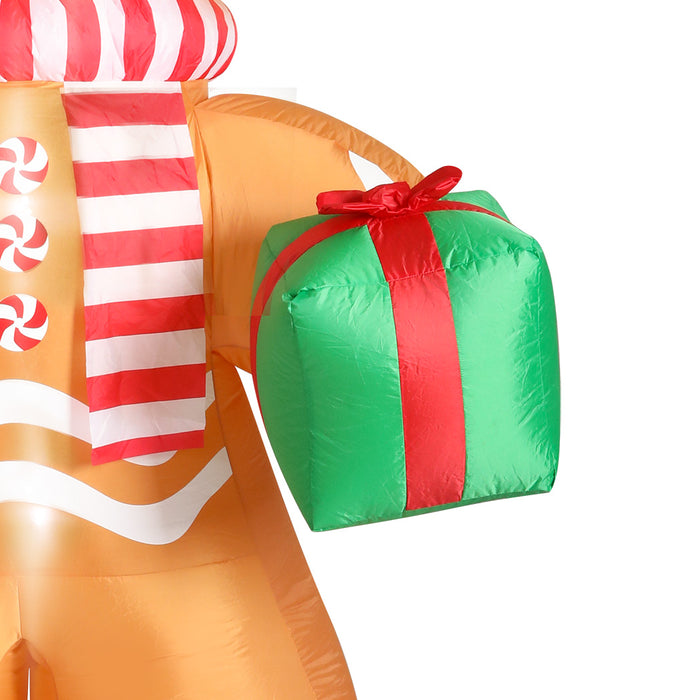 Goslash Picks Christmas Inflatable Outdoor Gingerbread Man 2.5M