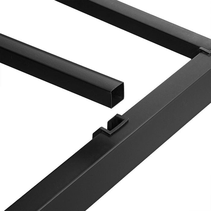 Goslash Picks Single Size Metal Bed Frame Heavy Duty Storage Space