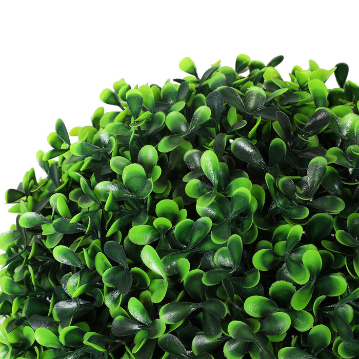 Goslash Picks Artificial Double Ball Boxwood Trees