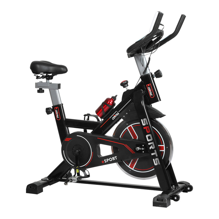 Exercise Cycling Bike Trainer - Black Red