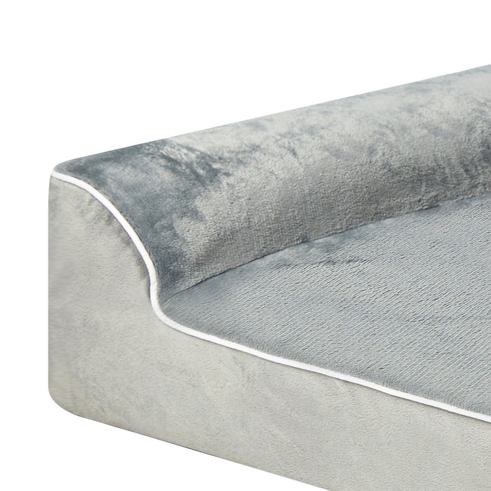 Goslash Picks Orthopedic Dog Bed M Grey