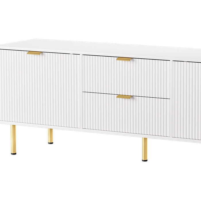 160Cm Entertainment Unit - White