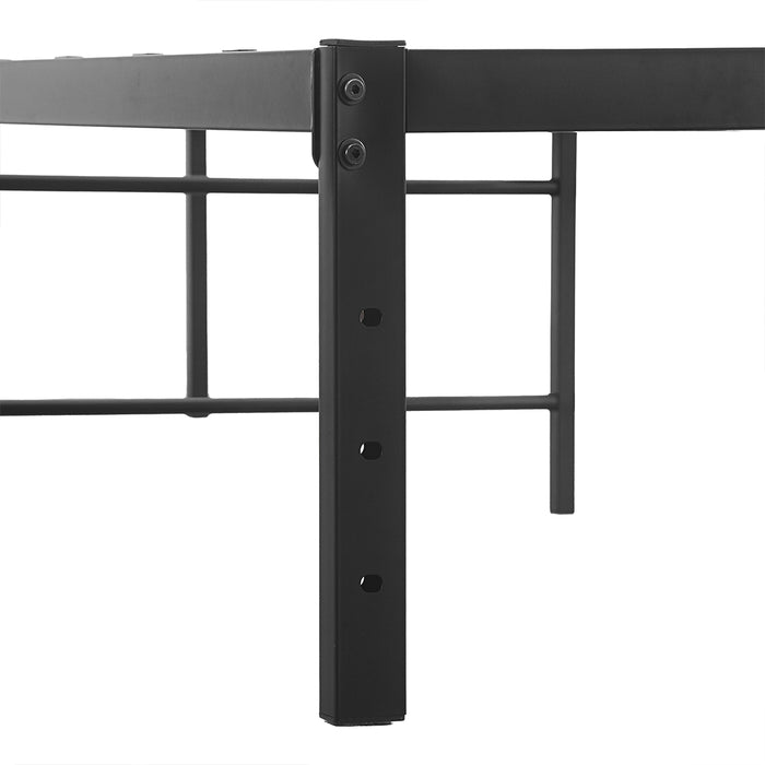 Goslash Picks Single Size Metal Bed Frame Heavy Duty Storage Space