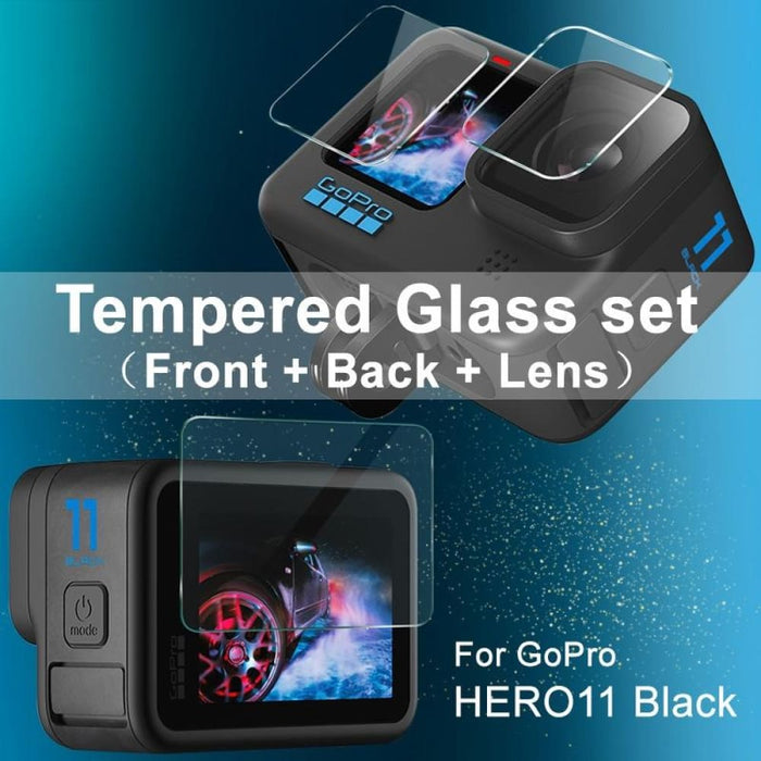 Imak Tempe Glass Film For Gopro Hero11 Rear Screen Front