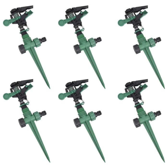 Impulse Sprinkler Garden Watering 6 Pcs