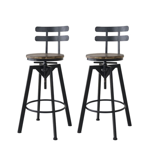 Goslash Picks Industrial Adjustable Swivel Bar Stools