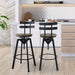 Goslash Picks Industrial Adjustable Swivel Bar Stools