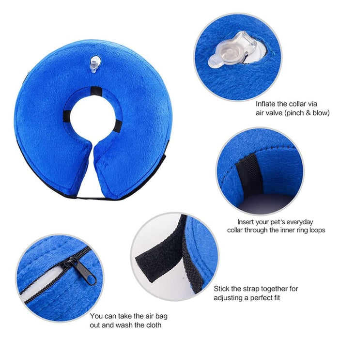 Inflatable Soft Removable Bite-resistant Pet Protection