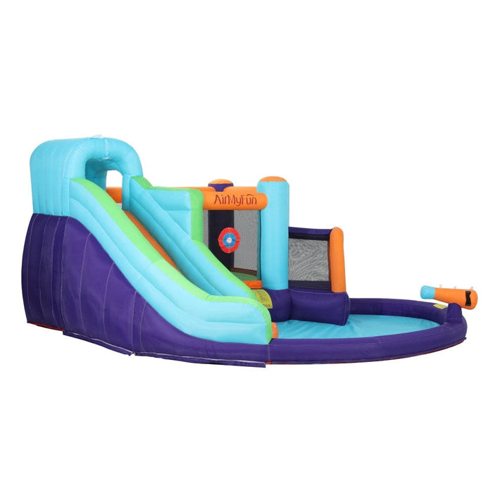 Inflatable Water Slide Kids Jumping Castle Splash Toy