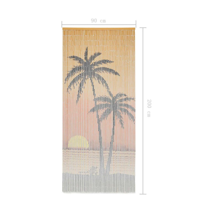 Insect Door Curtain Bamboo 90x200 Cm Apitl