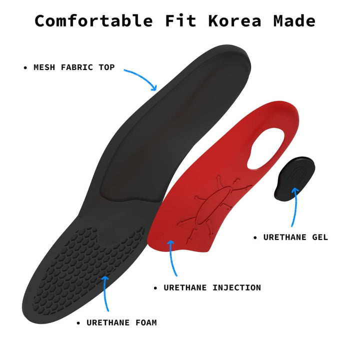 Insole 2x Pair l Size Full Whole Insoles Shoe Inserts Arch