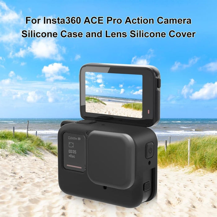 Insta360 Ace Pro Body Silicone Protective Case With Lens Cap