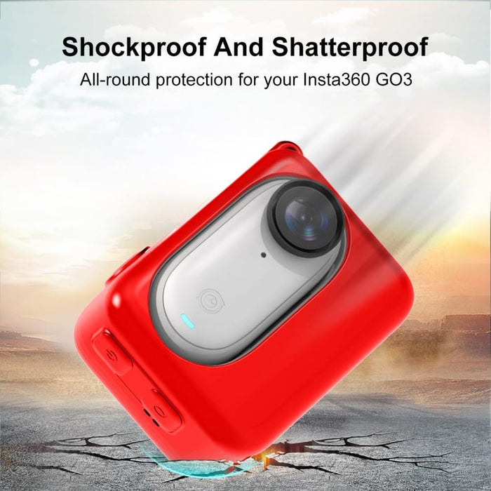 Insta360 Go 3 Camera Charging Case Silicone