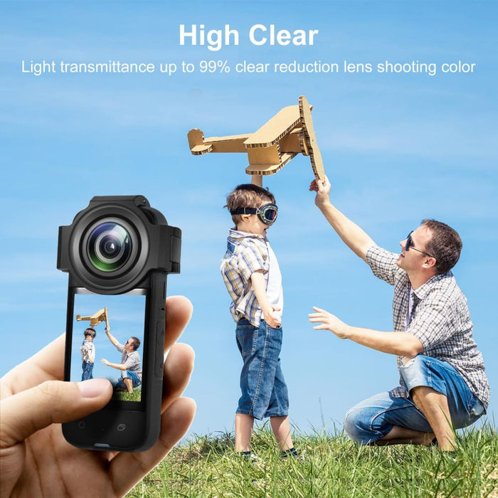 Insta360 X3 Upgrade Optical Glass Lens Guard Protective