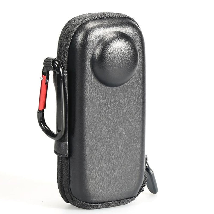 Insta360 X4 Mini Storage Case Pu Bag With Hook For Sport