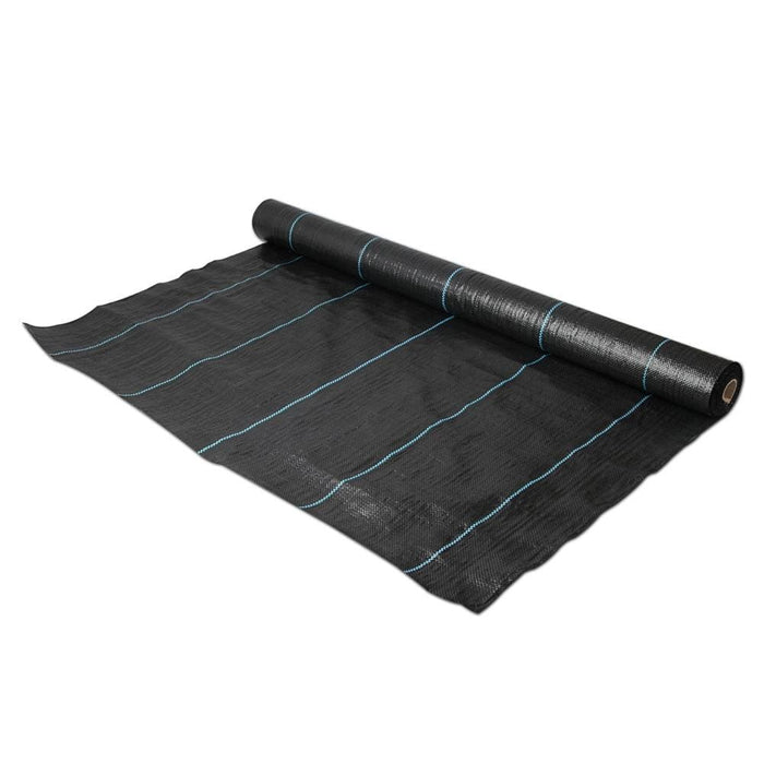 Instahut 1.83m x 50m Weedmat Weed Control Mat Woven Fabric