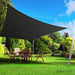 Instahut 4x6m Shade Sail Sun Shadecloth 280gsm Black