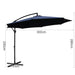 Instahut 3m Cantilevered Outdoor Umbrella - Navy