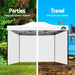 Instahut Gazebo Pop Up Marquee 3x4.5m Folding Wedding Tent