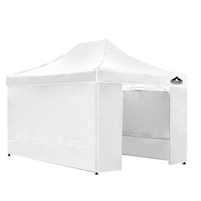 Instahut Gazebo Pop Up Marquee 3x4.5m Folding Wedding Tent