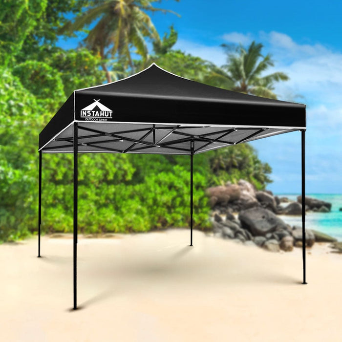 Instahut Gazebo Pop Up Marquee 3x3 Outdoor Wedding Base Pod