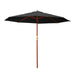 Instahut 3m Outdoor Pole Umbrella Cantilever Stand Garden