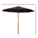 Instahut 3m Outdoor Pole Umbrella Cantilever Stand Garden