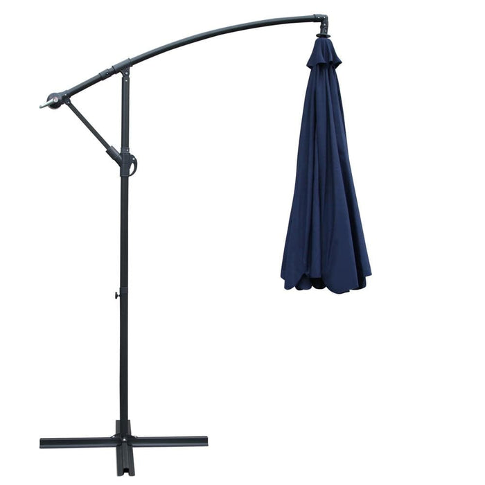 Instahut 3m Outdoor Umbrella - Navy