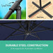 Instahut 3m Outdoor Umbrella - Navy