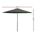 Instahut Umbrella Outdoor Pole Umbrellas Stand Sun Beach