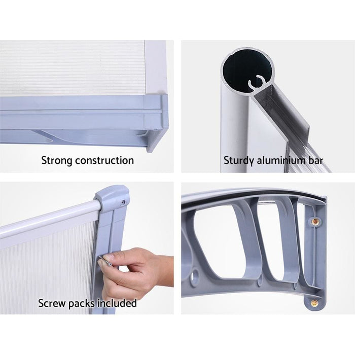 Instahut Window Door Awning Canopy Outdoor Patio Sun Shield