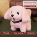 Interactive Plush Robot Dog Toy For Kids