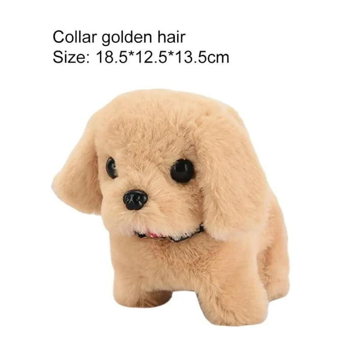 Interactive Plush Robot Dog Toy For Kids