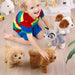 Interactive Plush Robot Dog Toy For Kids