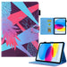 For Ipad 10th Gen 10.9 2022 Coloured Drawing Leather Smart