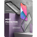 For Iphone 12 Pro Max Full-body Clear Case With Built-in