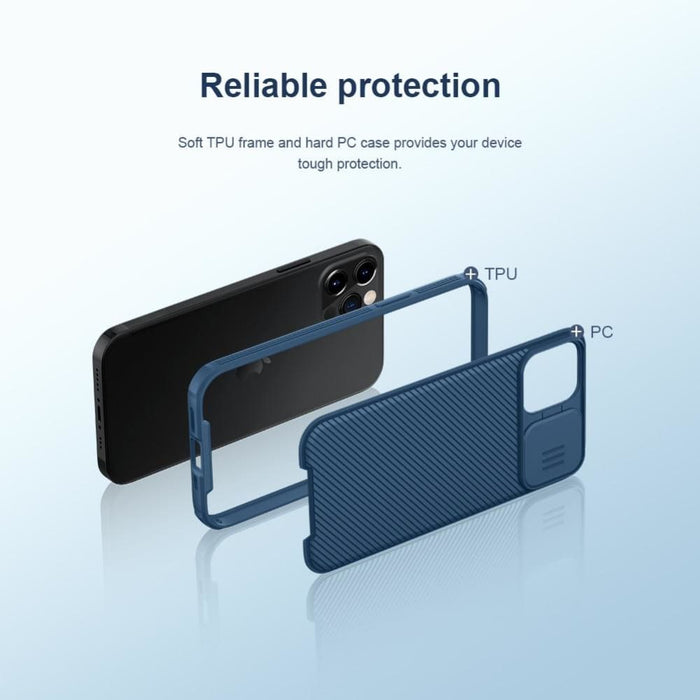 For Iphone 12 Pro Series Camshield Case Compatible