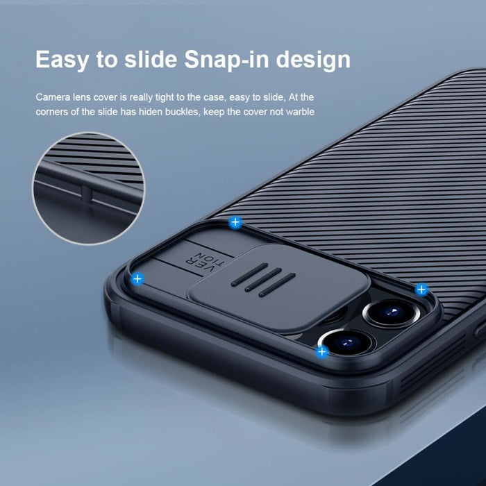 For Iphone 12 Pro Series Camshield Case Compatible