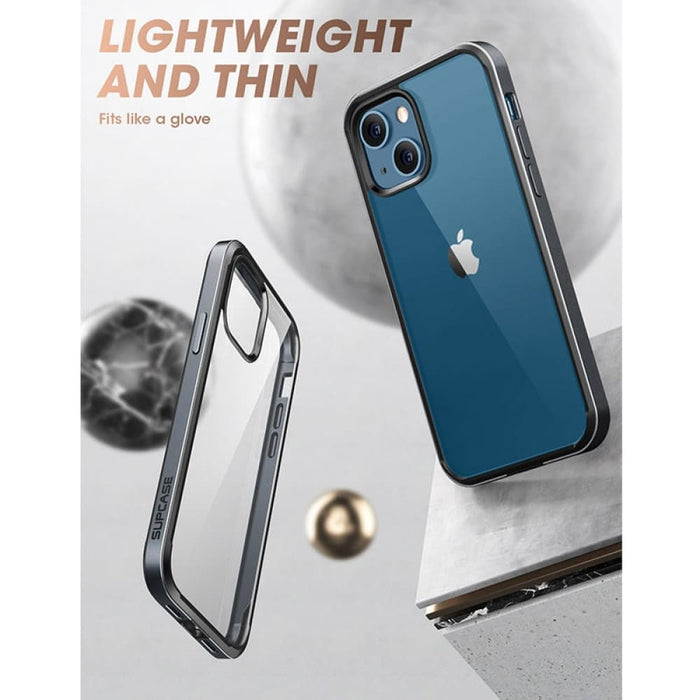 Iphone 13 Case 6.1 Inch Edge Pro Slim Frame Clear Back