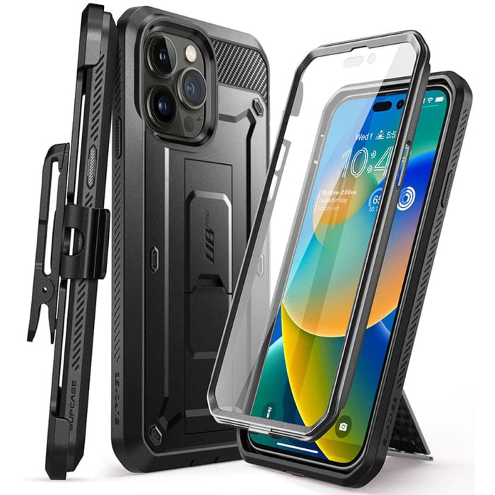 For Iphone 14 Pro Case 6.1’ Ub Full-body Rugged Holster