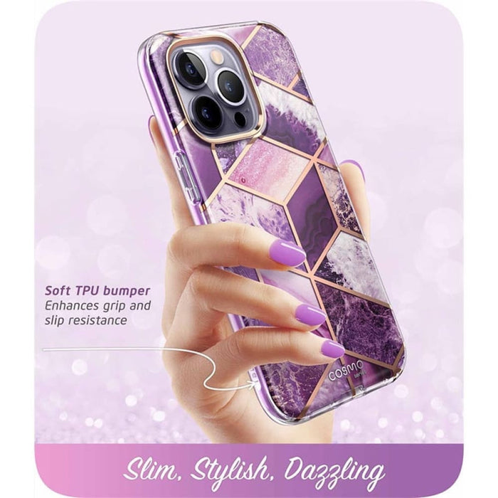 For Iphone 14 Pro Max Case 6.7 Inch Cosmo Full-body Glitter